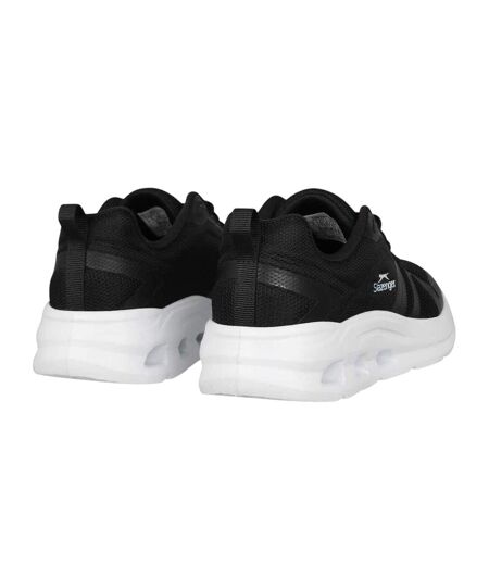 Baskets Spinner Femme Noir Blanc Slazenger