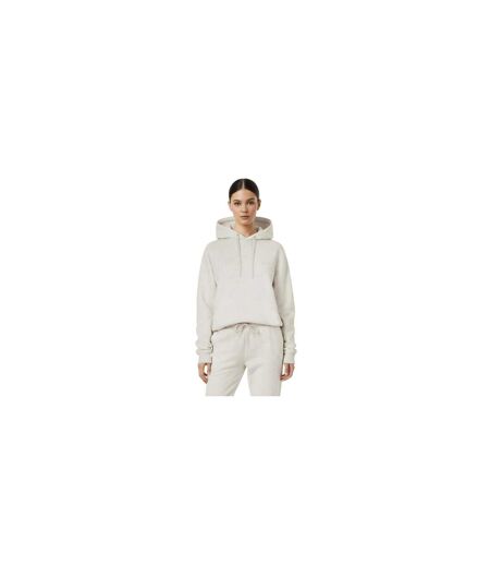 Sweat À Capuche Avec Cordons Motif/style Logo Femme Gris Clair Pâle USA Pro