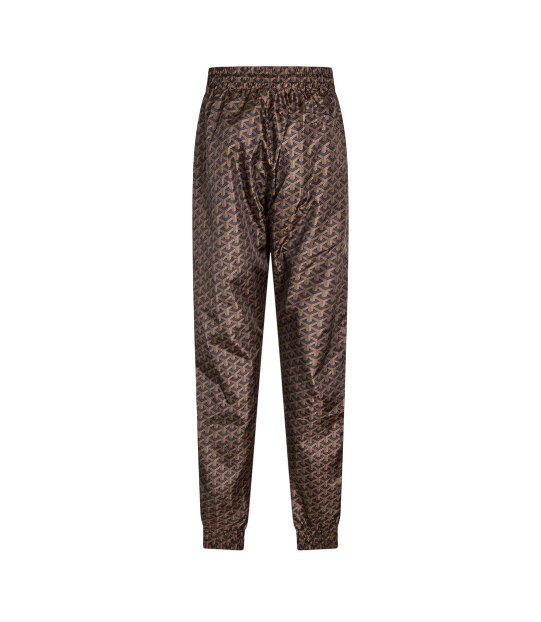 Mens Louvre Fleece Joggers Black Brown Criminal Damage-2