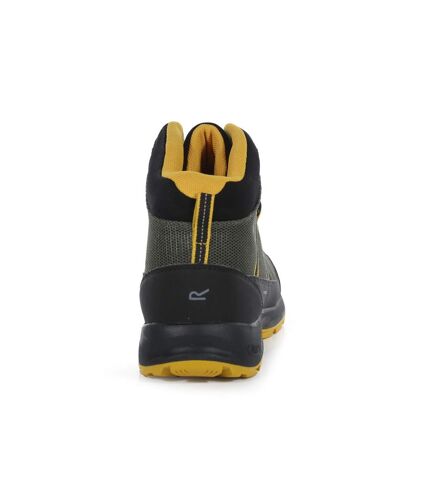Regatta Mens Samaris Lite Walking Boots (Black/Dark Steel) - UTRG5959
