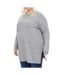 Pull long Gris Femme Vero Moda Curve Blou - 48/50