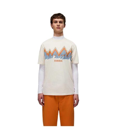 T-shirt Fiemme Homme Beige Napapijri
