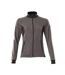 Womens/ladies Accelerate Zipped Lady Fit Jacket Dark Anthracite Black Mascot-1