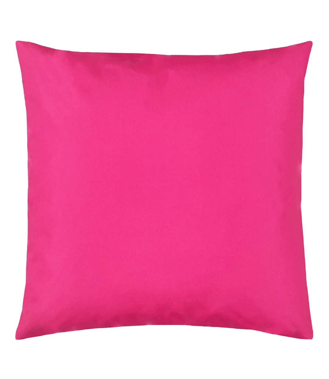 Plain outdoor cushion cover 55cm x 55cm pink Furn