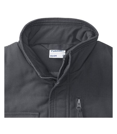 Mens Workwear Gilet Jacket Convoy Grey Russell
