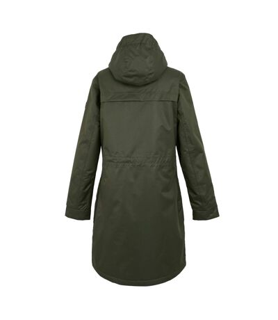 Womens/ladies Romine Ii Waterproof Jacket Dark Khaki Black Regatta