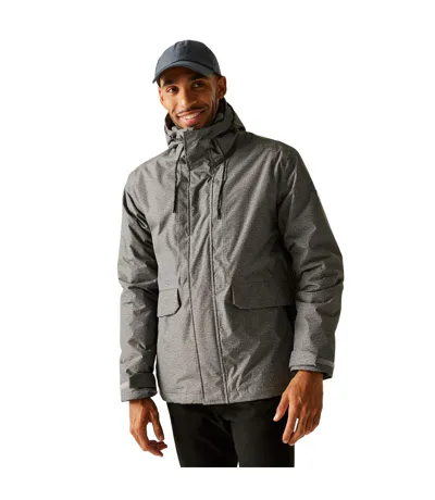 Veste Imperméable Sterlings Homme Gris Minéral Noir Regatta
