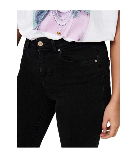 Womens/ladies Skinny Jeans Black Only