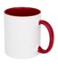 Bullet Pix Sublimation Color Pop Ceramic Mug (Red) (One Size) - UTPF2157