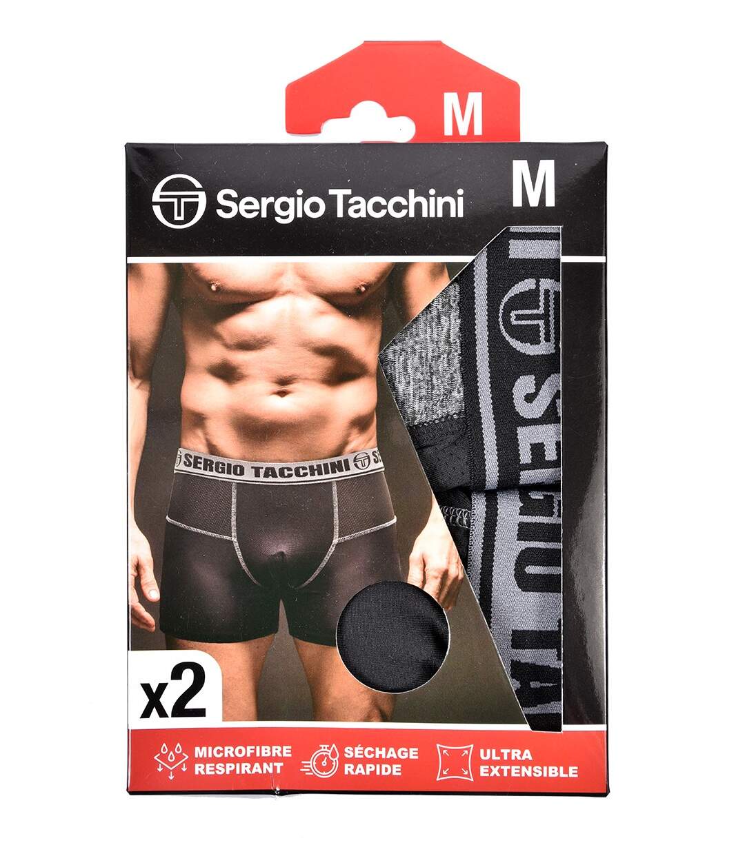 Boxer SERGIO TACCHINI X2 Pack de 2 AKTYV 0149-3