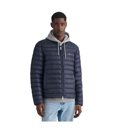 Mens Light Padded Bomber Jacket Blue Gant
