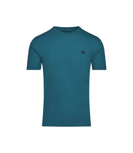 Mens Classic Organic T-shirt Teal Raging Bull