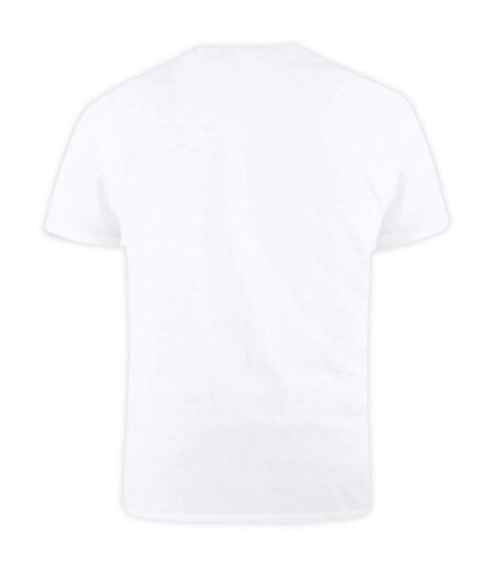 T-shirt D555 Signature Homme Blanc Duke