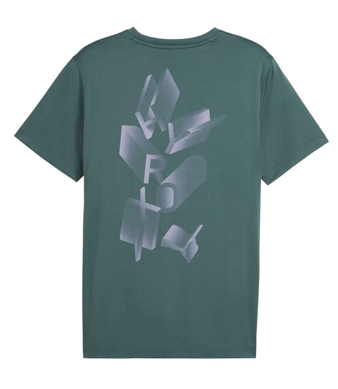 Mens Hyrox Graphic T-shirt Green Puma-3