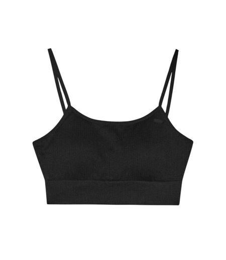 Womens/ladies Wss24usbaf121 Sports Bra Black 4F