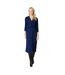 Robe chemisier femme bleu marine Principles