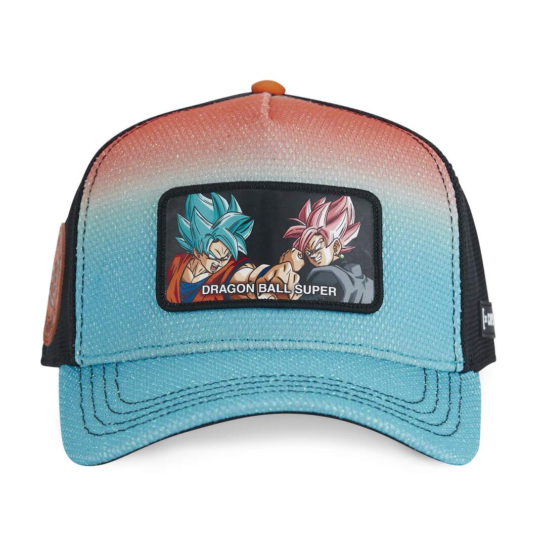 Casquette homme trucker finitions premium Dragon Ball Super Fighter Capslab-2