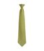 Premier Unisex Adult Colours Fashion Plain Clip-On Tie (Grass Green) (One Size) - UTPC6753