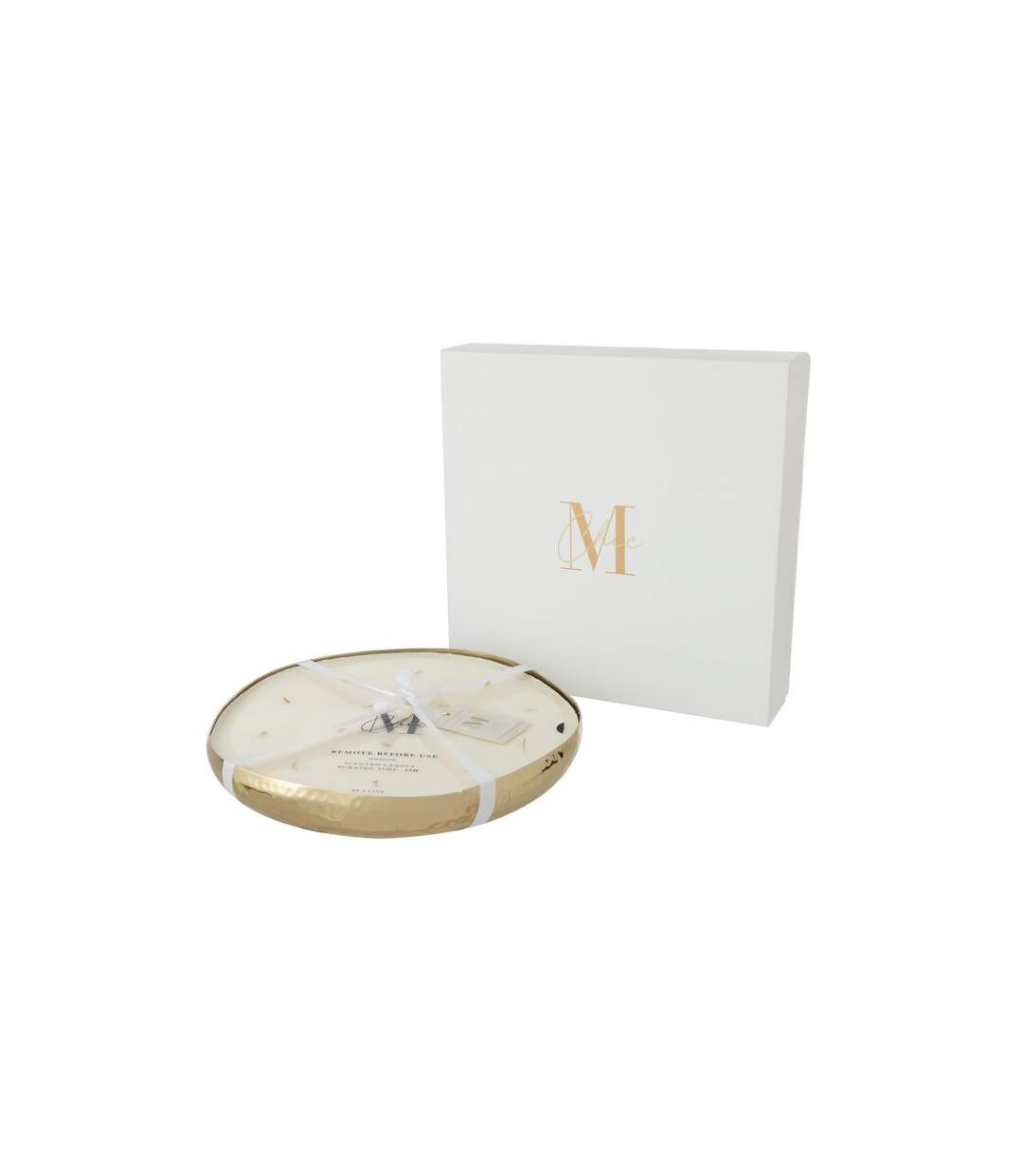 Bougie Parfumée Déco Livia 35cm Oud Amber-2