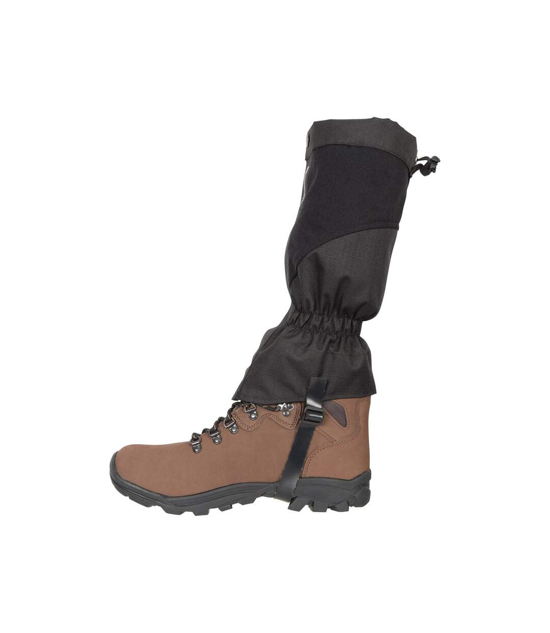 Unisex adult highland gaiters m-l black Mountain Warehouse-3