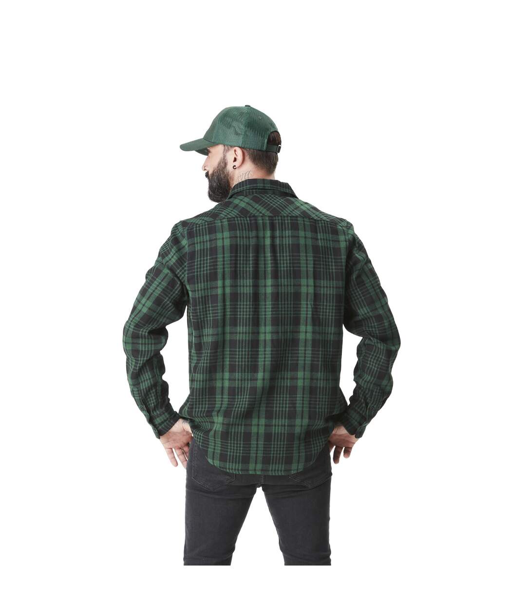 Chemise homme en flanelle à carreaux Jack Vondutch