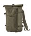Roll Top Waterproof Backpack One Size Covert Green Quadra-2