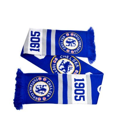 Chelsea FC - Écharpe RETRO (Bleu / Blanc / Gris) (Taille unique) - UTBS3362