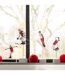 Statuette Snowboarder Obstacle 31cm Rouge & Blanc-3