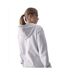 Womens/ladies Wmm00tswsf1467 Full Zip Hoodie Cool Light Grey Melange 4F-3