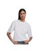 Womens/ladies Oversized T-shirt White New Morning Studios-1