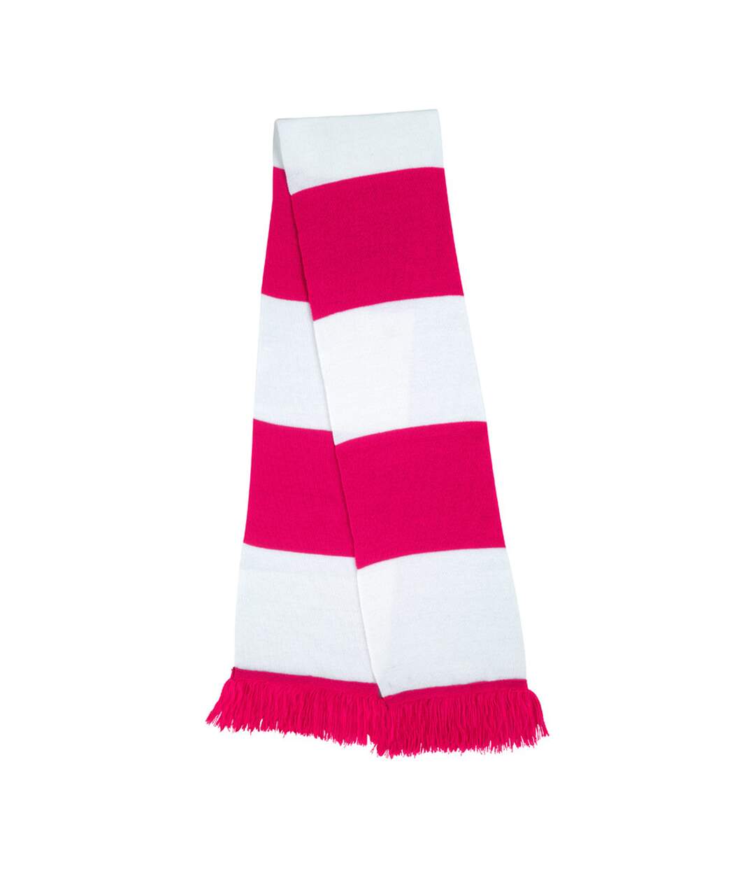 Écharpe Team Taille Unique Fuchsia Blanc Result Winter Essentials-1