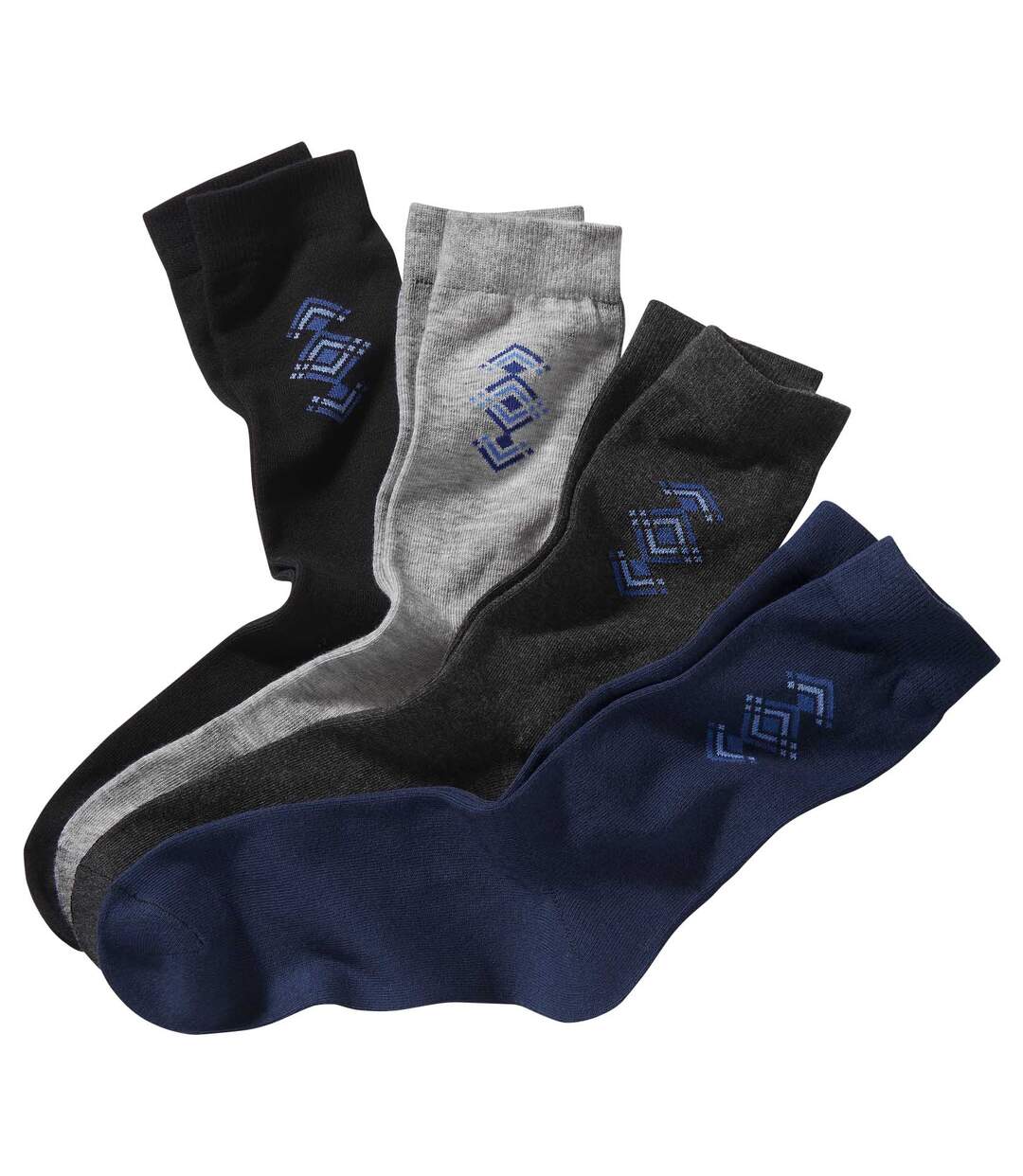 4 Paar modische Socken-1