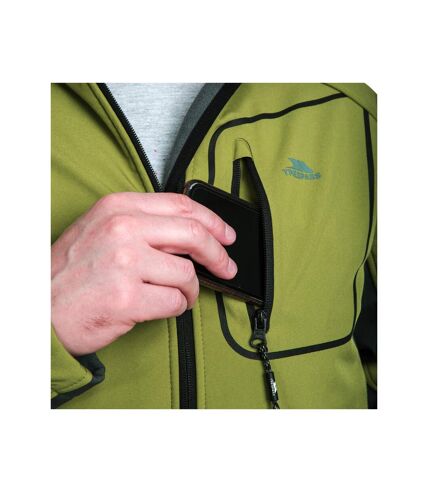 Trespass Mens Strathy II Softshell Jacket (Cedar Green)