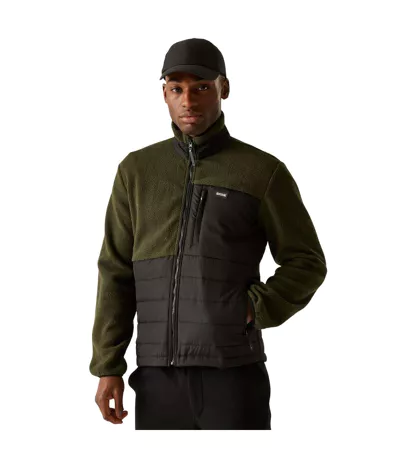 Veste Hybride Frankie Homme Noir Kaki Foncé Regatta
