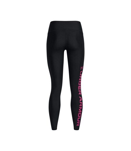 Womens/ladies Heatgear Full Length Leggings Black Under Armour
