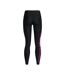 Womens/ladies Heatgear Full Length Leggings Black Under Armour-2