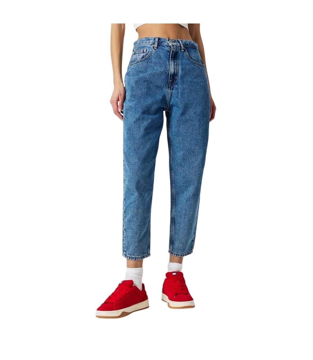 Jean Motif/style Effilé Femme Bleu Clair Tommy Jeans-4