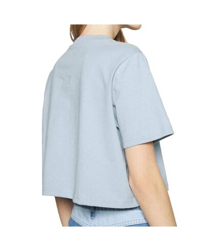 T-shirt Bleu Crop Femme Dickies Porterdale