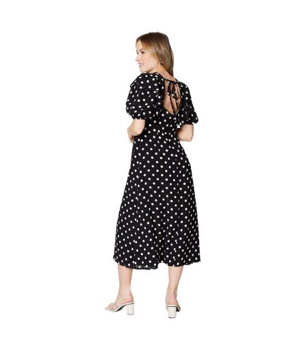 Robe mi-longue femme noir Dorothy Perkins