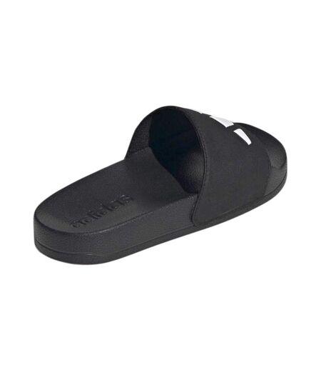 Tongs Motif/style Logo Adilette Shower Enfant Noir Adidas