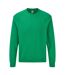 Sweat Classic Adulte Vert Chiné Fruit Of The Loom-1