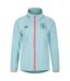 Umbro Mens 23/24 Huddersfield Town AFC Waterproof Jacket (Aqua Haze/Latigo Bay/Lava Pink)