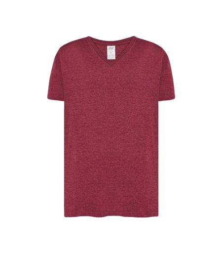 T-shirt Urban Homme Bordeaux Chiné JHK