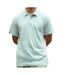 Polo bleu clair homme paname brothers eponge-1