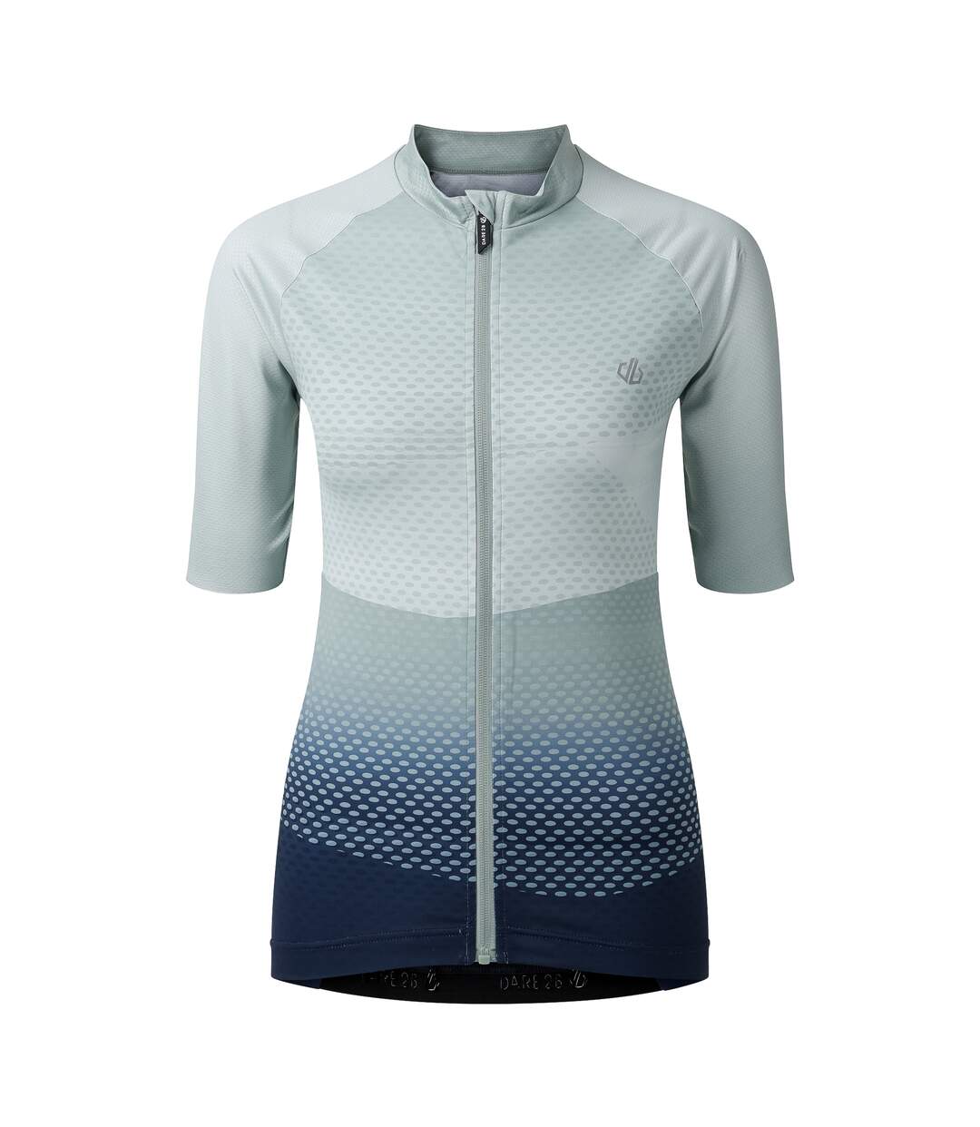 Maillot De Cyclisme Motif/style Éclair Femme Vert Pâle Dare 2B-2