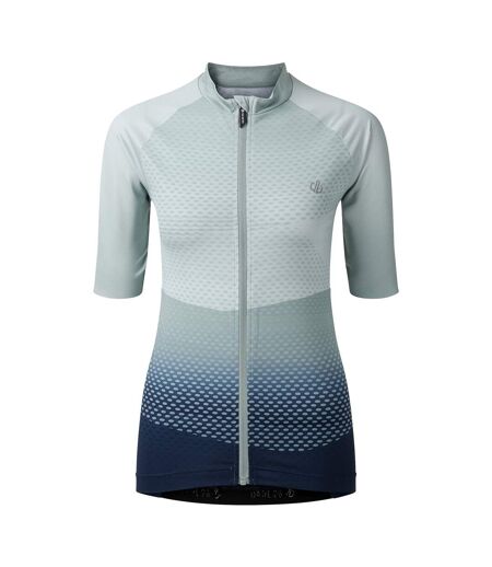 Maillot De Cyclisme Motif/style Éclair Femme Vert Pâle Dare 2B