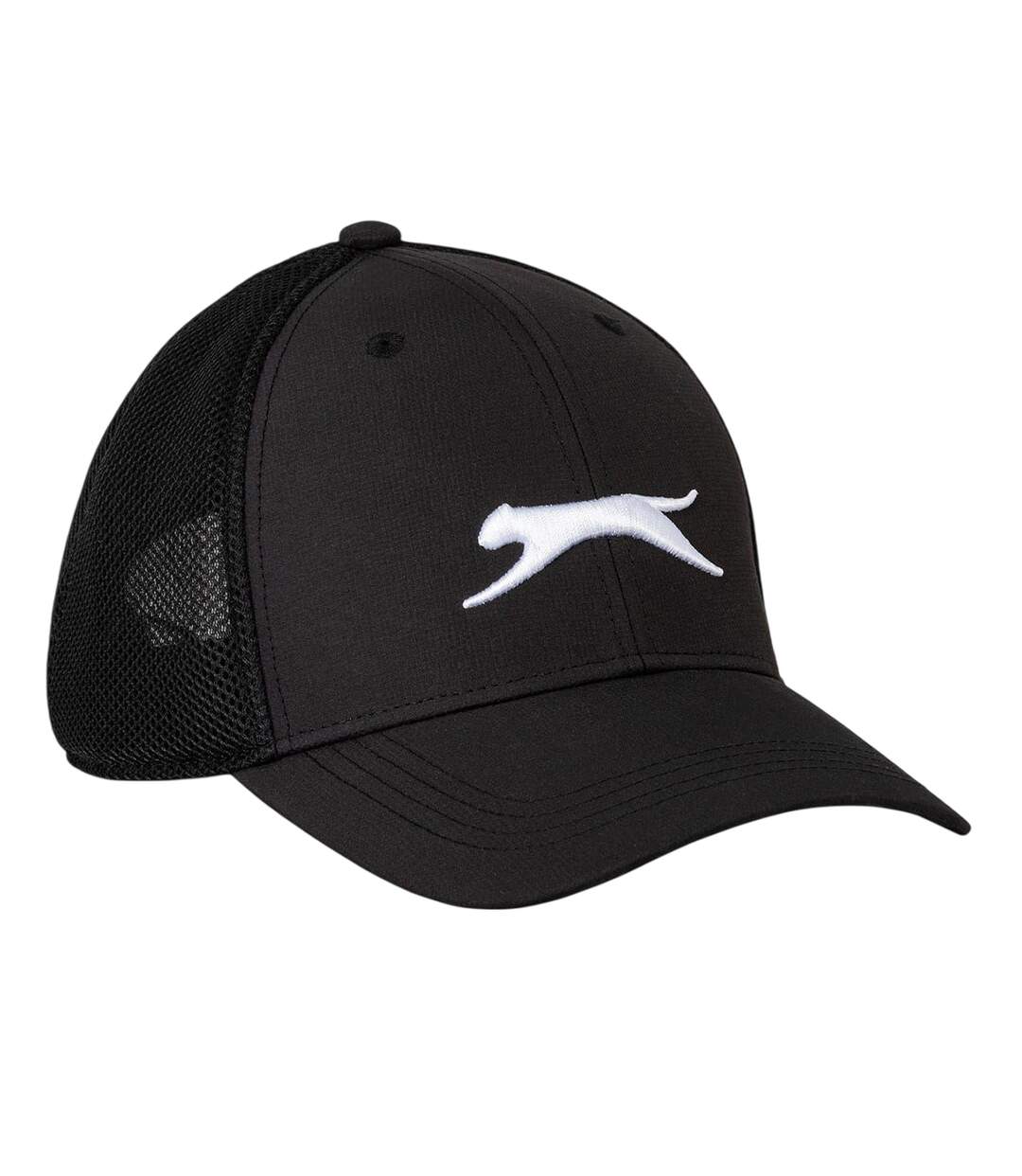 Casquette De Baseball Golf Motif/style Logo Brodé Homme Noir Slazenger-1