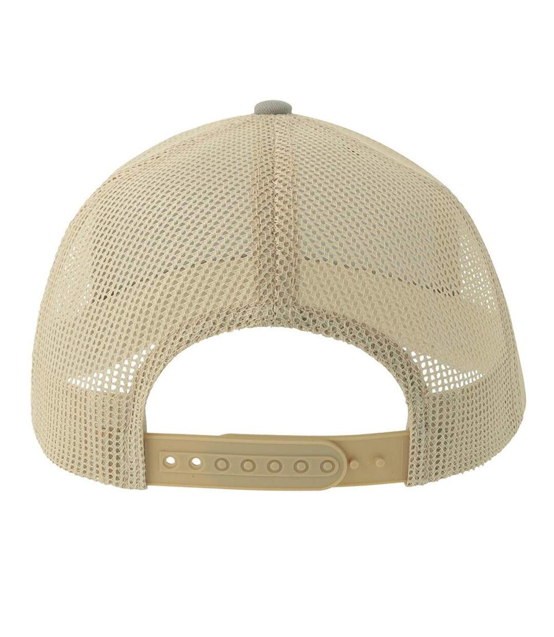 Casquette Trucker Motif/style 6 Panneaux Sonic-s Adulte Vert Bouteille Gris Beige Gris Atlantis Headwear-2
