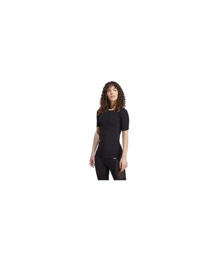 Womens/ladies Terrex Merino Wool Sport T-shirt Black Adidas