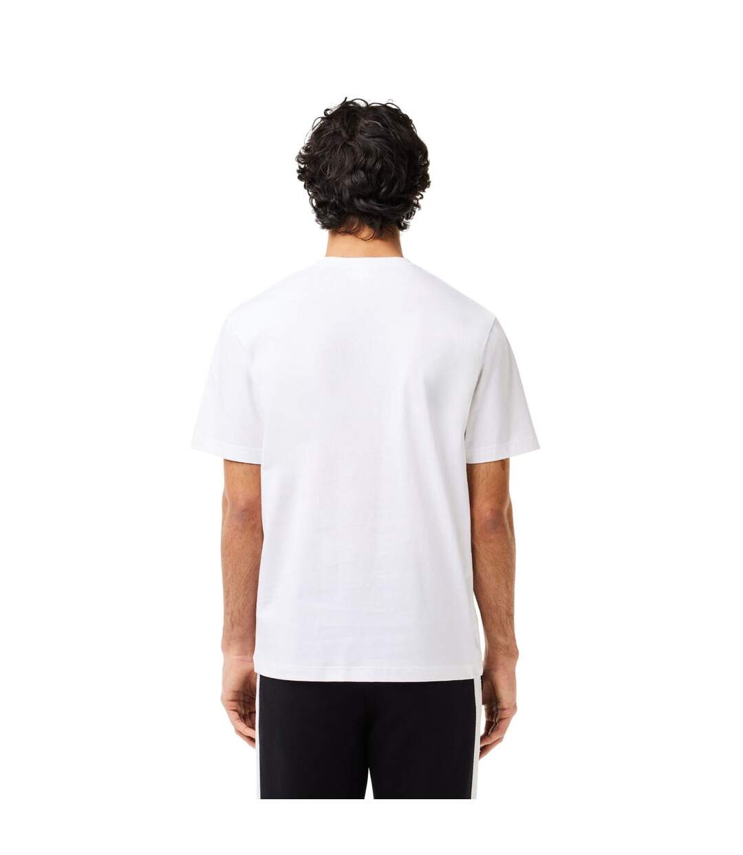 T-shirt Homme Blanc Lacoste-3